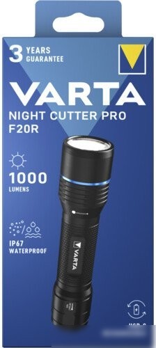 Фонарь Varta Night Cutter F20R