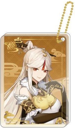 Брелок miHoYo Characters Acrylic Block Strap. Ningguang GEN129