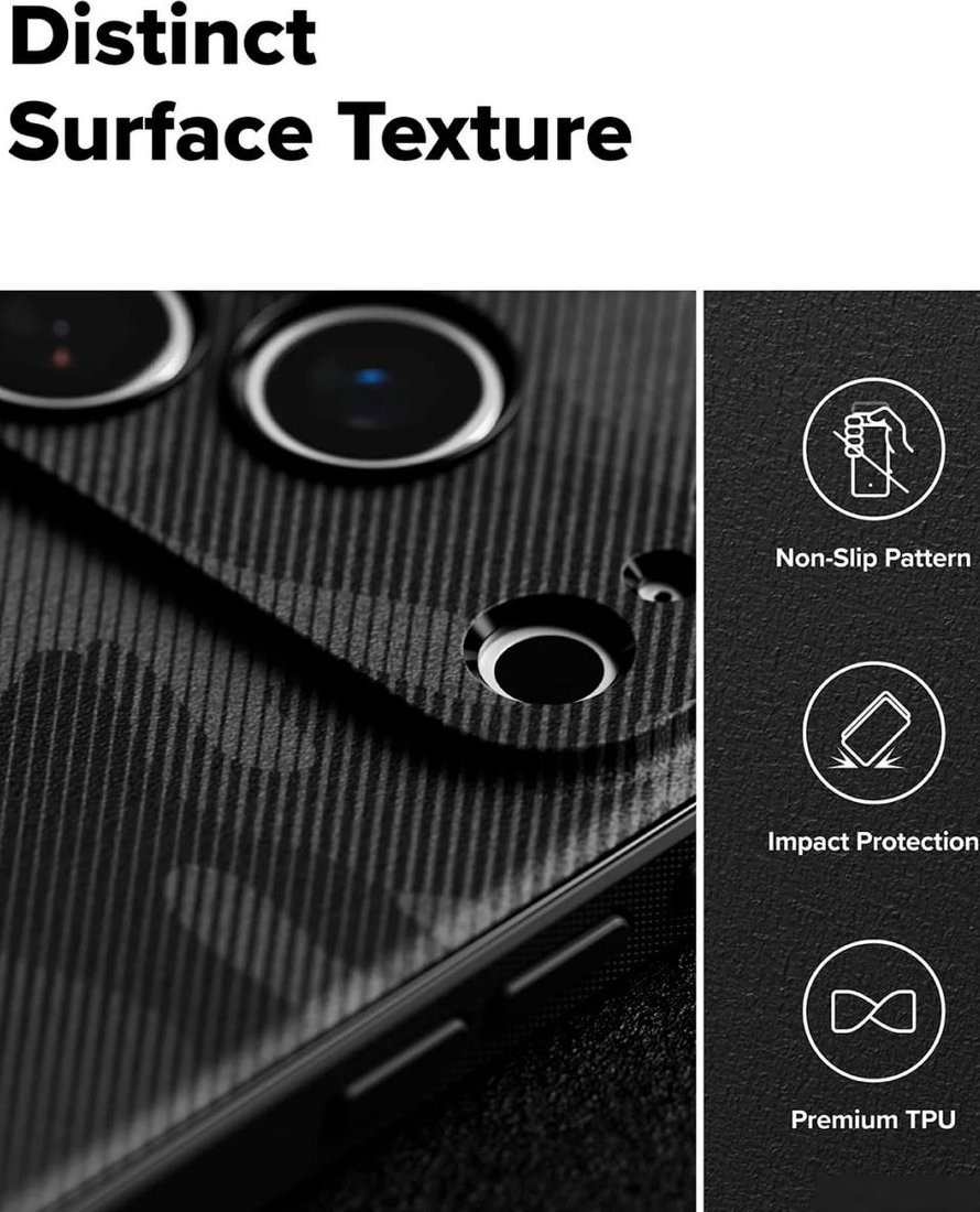 Чехол для телефона Ringke Onyx Magnetic для iPhone 17 Pro Camo Black