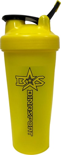 Шейкер Binasport 0.7 л (желтый)