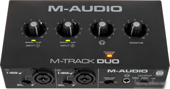 Аудиоинтерфейс M-Audio M-Track Duo