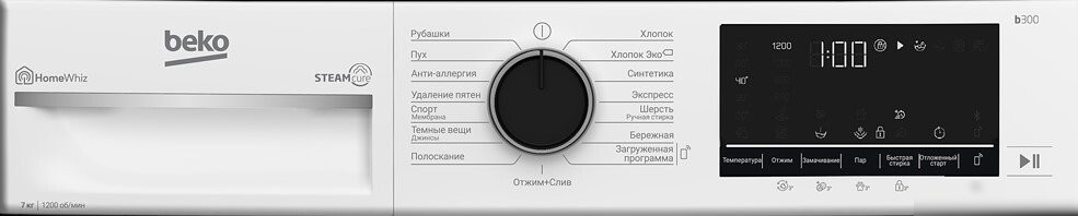 Стиральная машина BEKO B3WFR572WC