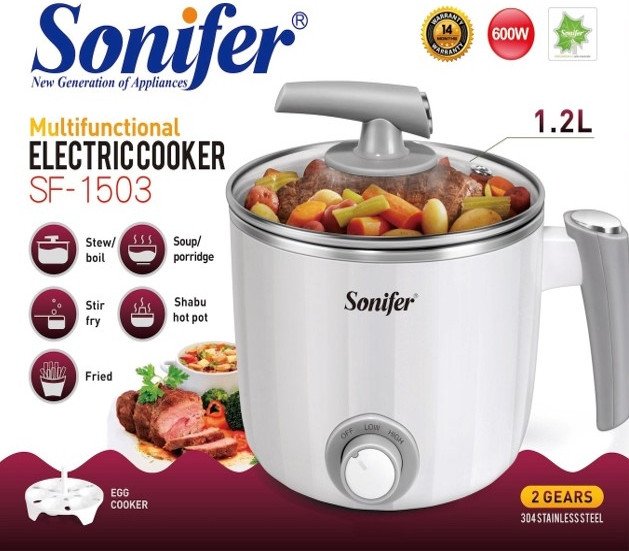 Электрокастрюля Sonifer SF-1503 (белый)