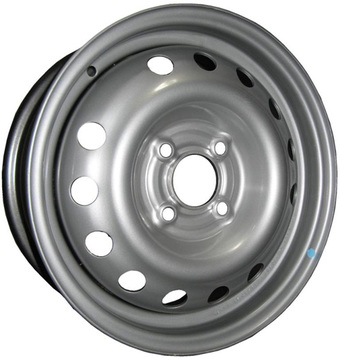 Штампованные диски Eurodisk 75G40F1 ED 16x6.5" 5x139.7мм DIA 108.6мм ET 40мм Silver