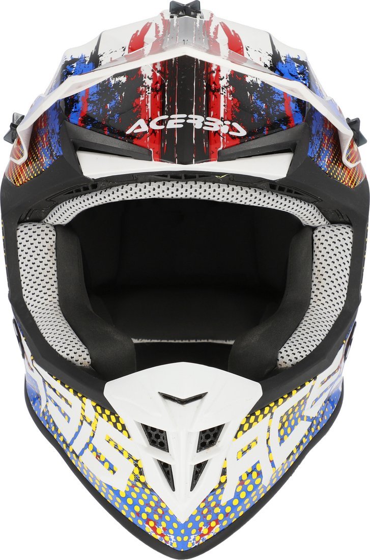 Мотошлем Acerbis Linear 22-06 0025316.034.062 (S, белый/синий/красный)