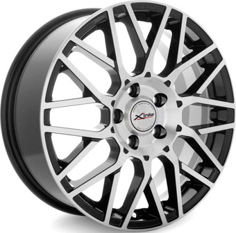 Литые диски X'trike X-131 17x7" 4x100мм DIA 60.1мм ET 41мм BKM/FP