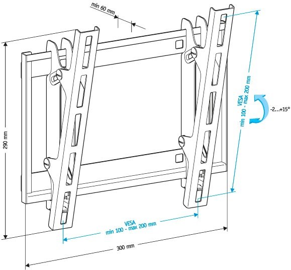 Кронштейн Holder LCD-T2609
