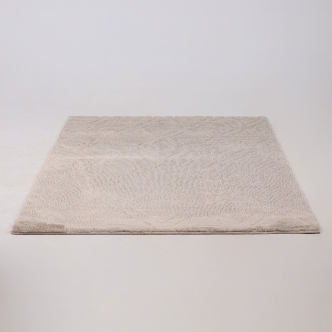 Ковер для жилой комнаты AksHome Geometry Faux Fur (120x170)