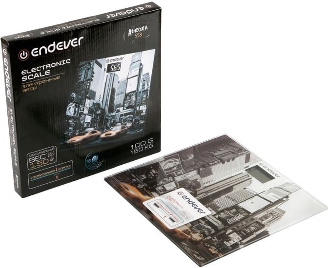 Напольные весы Endever Aurora 558