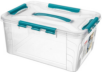 Ящик для хранения Econova Grand Box 433200402 15.3 л (голубой)