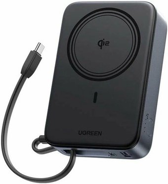 Внешний аккумулятор Ugreen PB567 20000mAh (темно-серый, китайская версия)