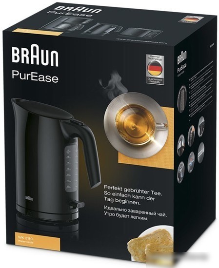 Электрочайник Braun PurEase WK 3110 BK