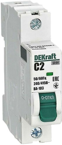 Выключатель автоматический DEKraft 12265DEK