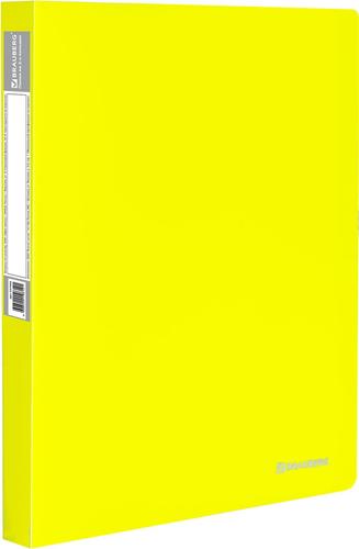Папка для бумаг BRAUBERG Neon 227457 (желтый)