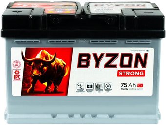 Автомобильный аккумулятор BYZON Strong L+ (75 А·ч)