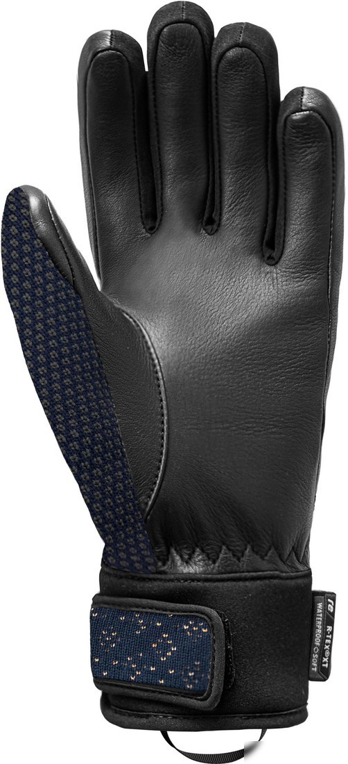 Горнолыжные перчатки Reusch Petra Vlhova R-Tex Xt 6231271-4470 (р-р 6, Dress Blue/Gold)