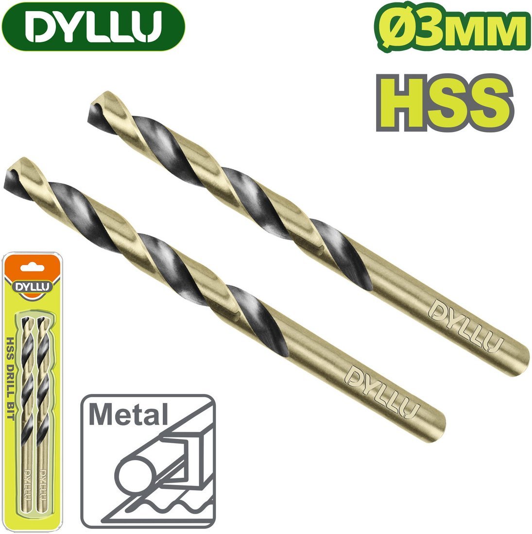 Набор сверл Dyllu DTTD1K03