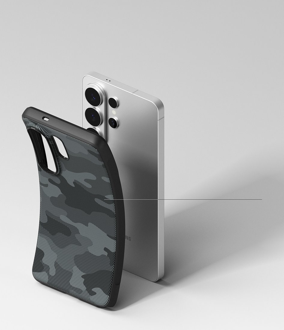 Чехол для телефона Ringke Onyx Magnetic для Galaxy S26 Ultra (Camo Black)