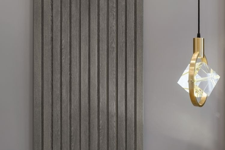 Интерьерная рейка Albico 2800x40x22 (дуб гранд)
