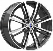 Литые диски K&K Эрфурт 17x7" 5x105мм DIA 56.6мм ET 40мм Алмаз черный