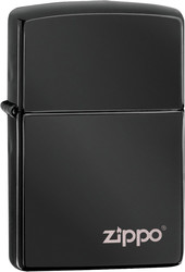 Зажигалка Zippo Ebony Zippo Logo [24756ZL-000003]