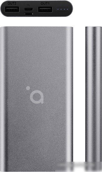 Внешний аккумулятор ACME PB15G 10000mAh (серый космос)