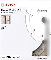 Отрезной диск алмазный Bosch Eco Universal 2.608.615.028