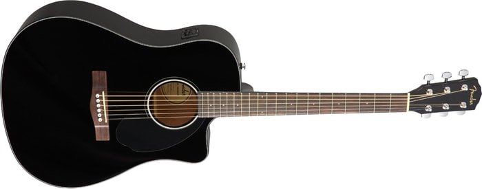 Электроакустическая гитара Fender CD-60SCE BLK