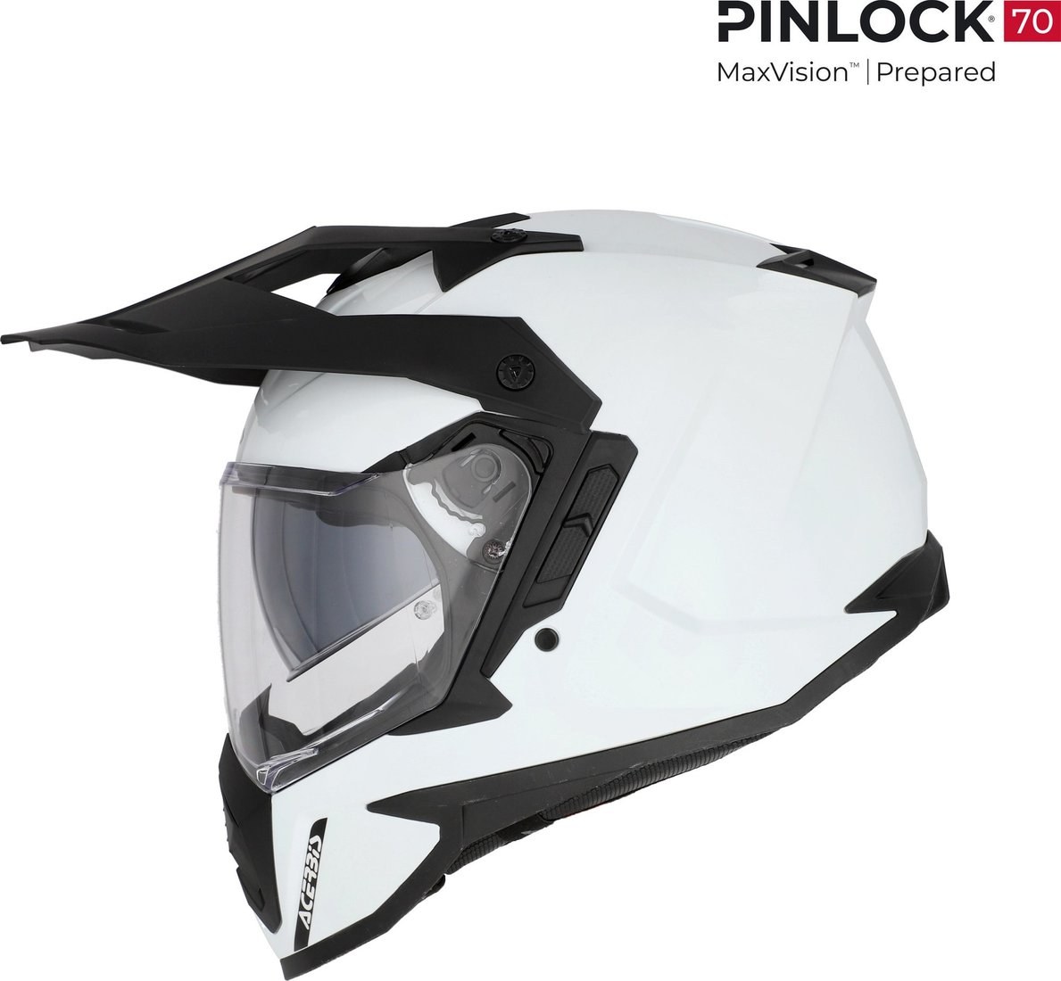 Мотошлем Acerbis Assault 0026643.030.068 (XL, белый)