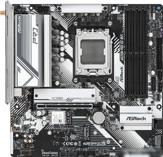 Материнская плата ASRock A620M Pro RS WiFi