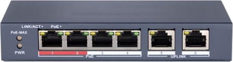 Коммутатор Hikvision DS-S604P