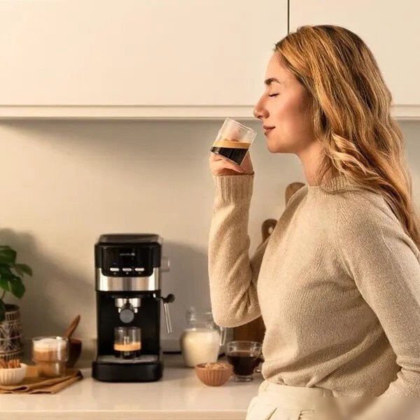Рожковая кофеварка Cecotec Power Espresso 20 Pecan