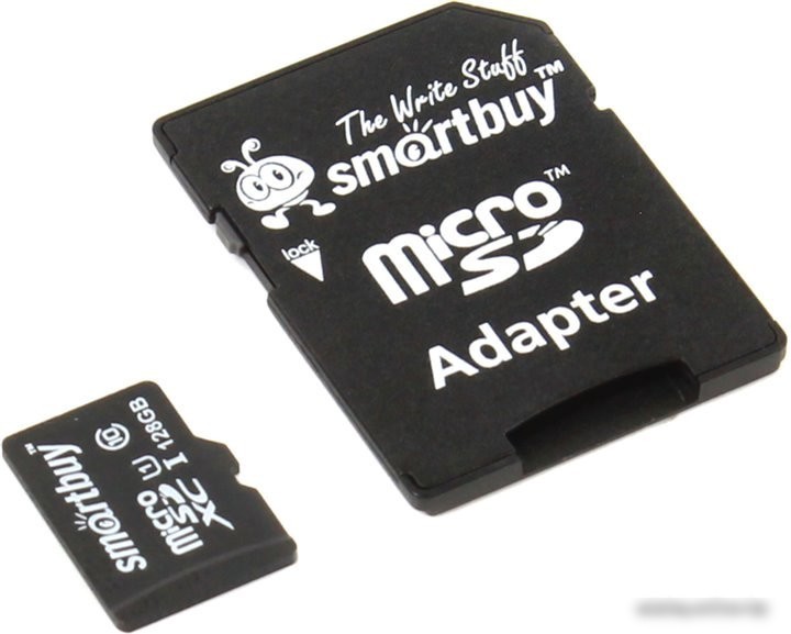 Карта памяти SmartBuy microSDXC Class 10 128GB (SB128GBSDCL10-01)