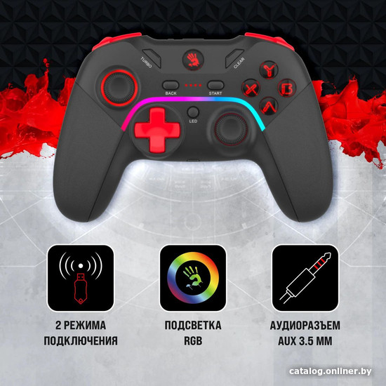 Геймпад A4Tech Bloody GPW70 (черный)