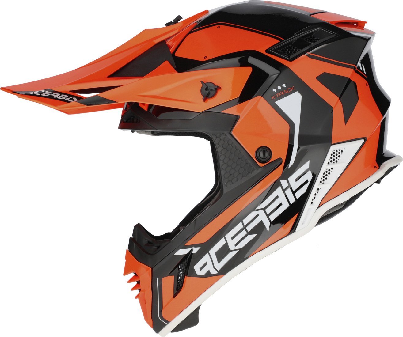 Мотошлем Acerbis X-Track 22-06 0025032.209.069 (XXL, оранжевый/черный)