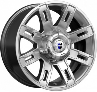 Литые диски K&K Полюс 16x7.5" 6x139.7мм DIA 111.6мм ET 5мм Дарк платинум