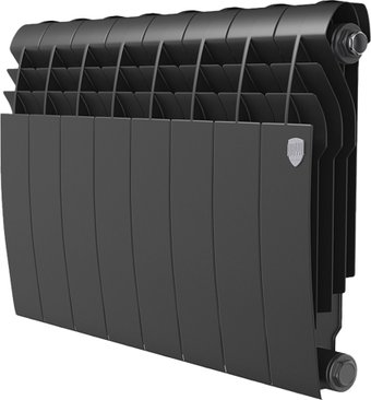 Биметаллический радиатор Royal Thermo Biliner B 350 Черный - 10 секций