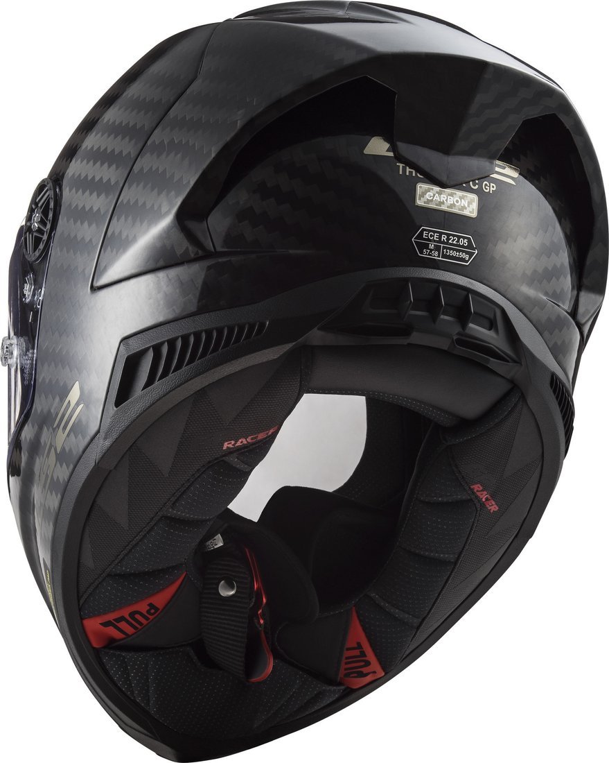 Мотошлем LS2 FF805 Thunder C GP Pro Fim (2XL, черный матовый)