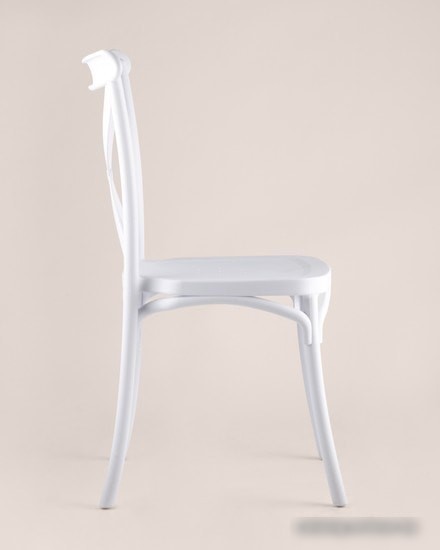 Стул Stool Group Кроссбэк пластиковый (белый)
