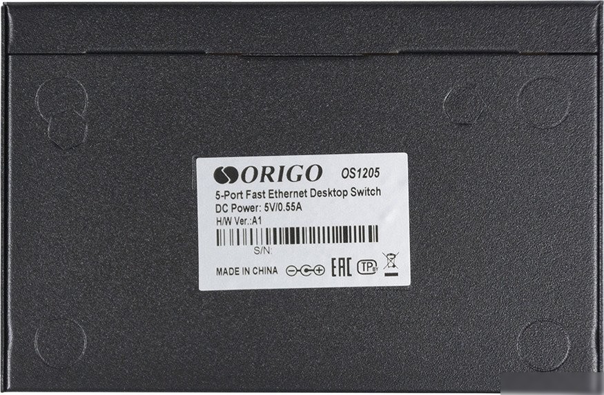 Неуправляемый коммутатор Origo OS1205/A1A