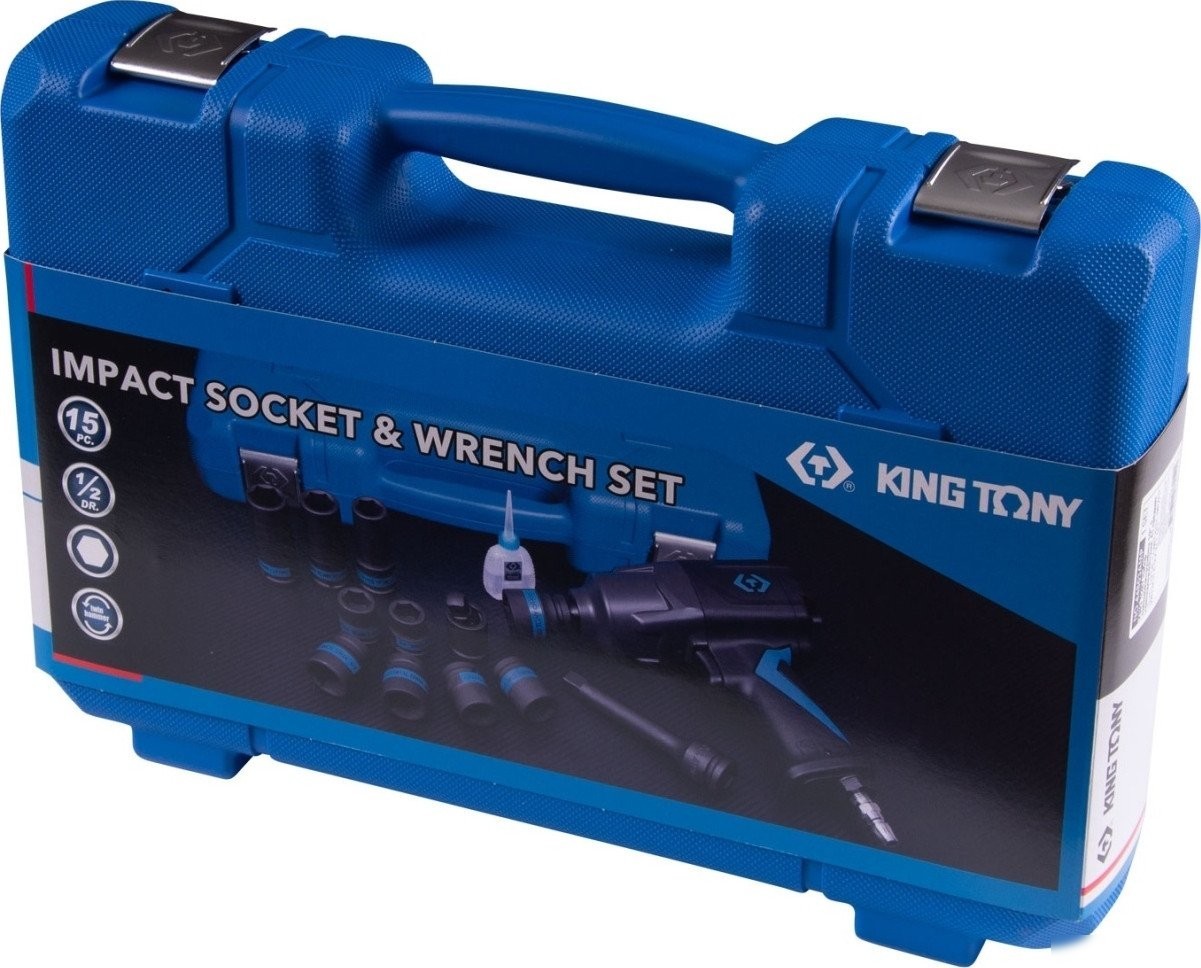Пневматический гайковерт King Tony 44803AMP