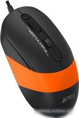 Мышь A4Tech Fstyler FM10 (черный/оранжевый)