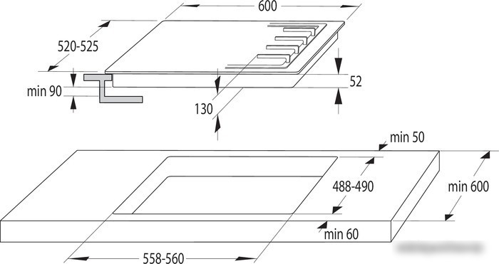 Варочная панель Gorenje GCE691BSC
