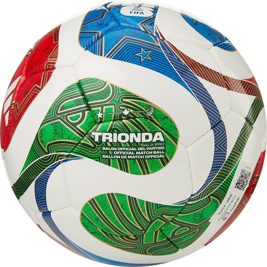 Футзальный мяч Adidas WC26 Trionda Pro Sala JD8033 (размер 4, мультиколор)