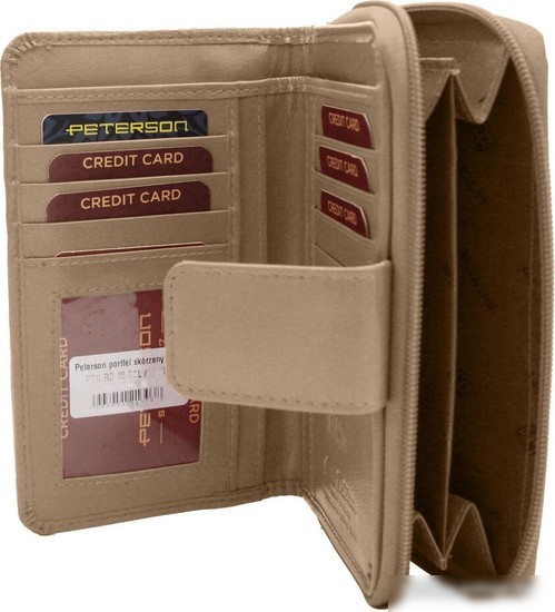Кошелек Peterson PTN RD-48-GCL (бежевый)