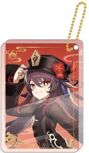 Брелок miHoYo Characters Acrylic Block Strap. Hutao GEN128