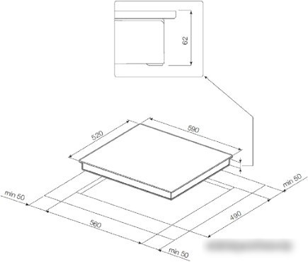 Варочная панель Graude IK 60.1 E