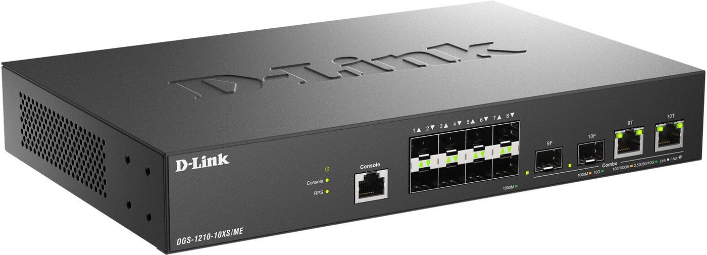 Управляемый коммутатор 2-го уровня D-Link DGS-1210-10XS/ME/C1A
