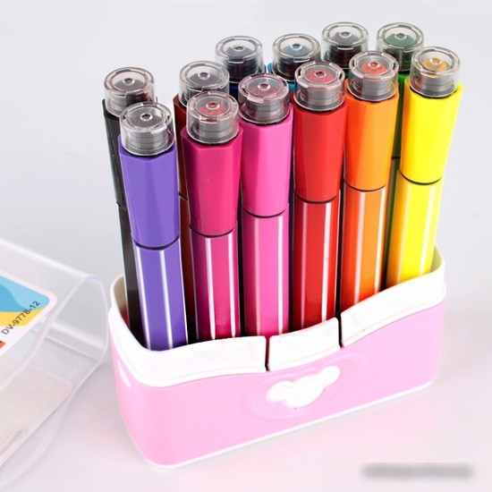 Фломастеры Darvish DV-9778-12 (12 цв.)
