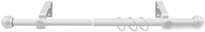 Карниз для штор Legrand Шар раздвижной 1.2-2.1м 1-но рядный 58 073 117 (белый)